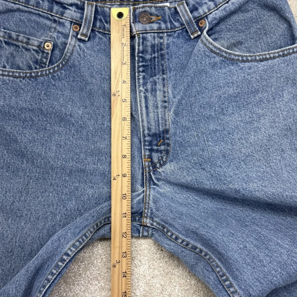 Vintage Levi's 560 Jeans Mens 33x30 Blue Denim Loose Fit Tapered Leg USA 90s - Picture 10 of 14